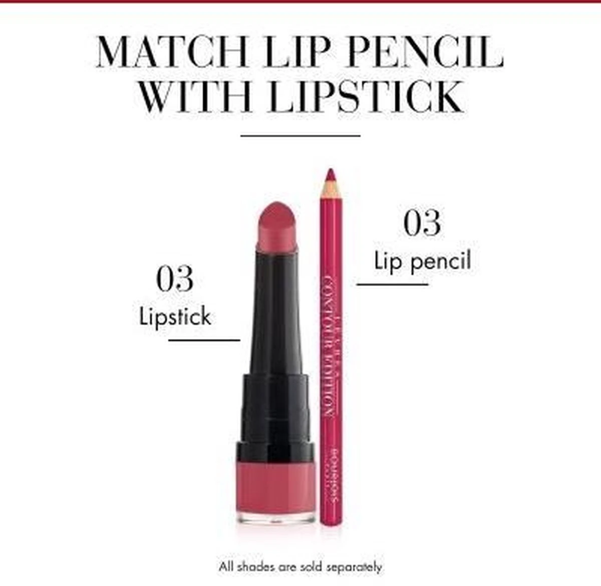 Bourjois Rouge Velvet Lippenstift - 003 Hyppink Chic 9 Bourjois Rouge Velvet Lippenstift - 003 Hyppink Chic - Afbeelding 9