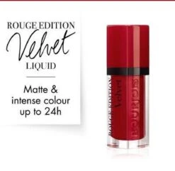Bourjois Lippenstift Rouge édition Velvet Bourjois - 15 Red -Cosmeticawinkel 1200x1170 19
