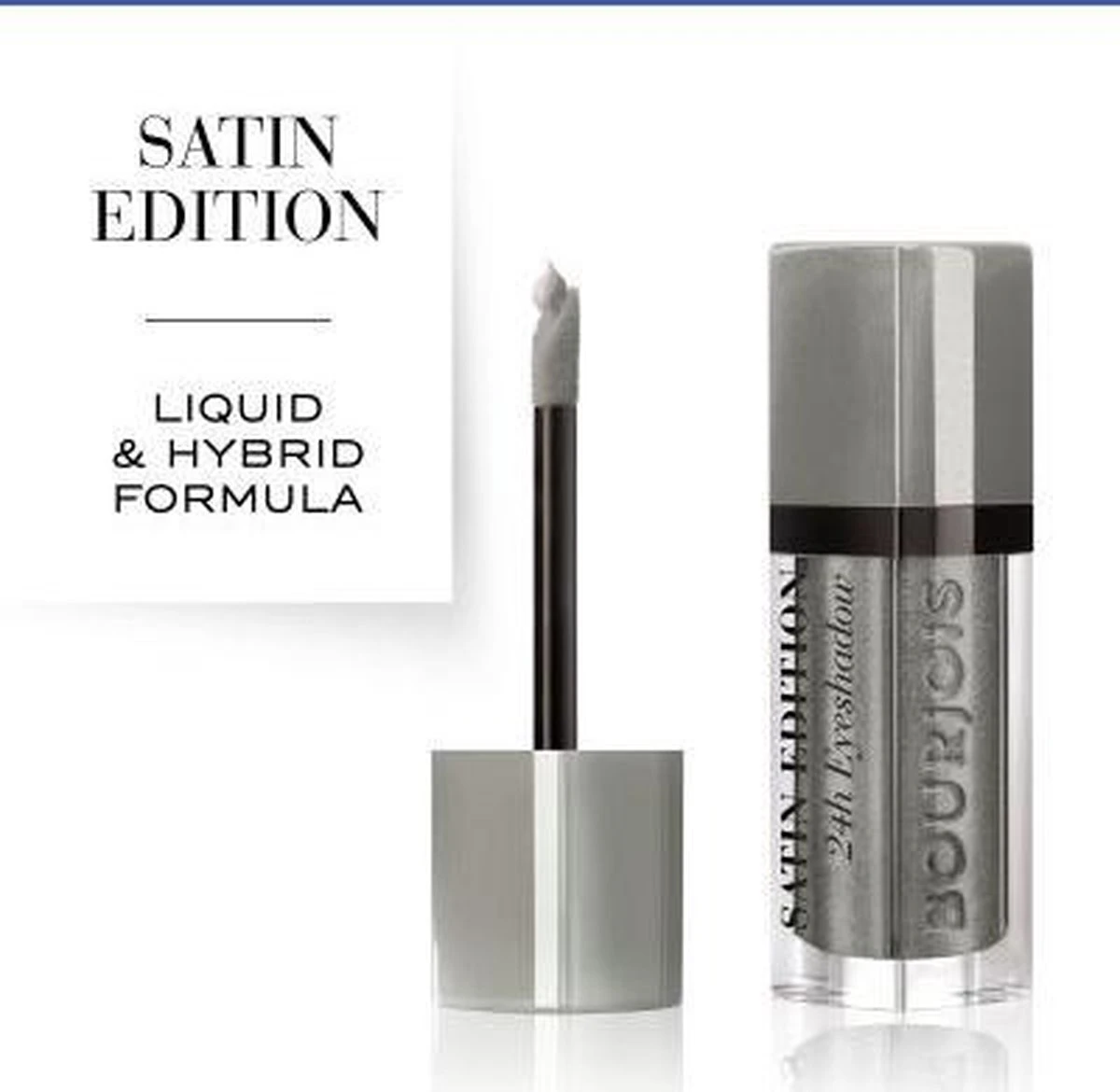 Bourjois Satin Reveal Oogschaduw - 06 Drive Me Grey-zy 2 Bourjois Satin Reveal Oogschaduw - 06 Drive Me Grey-zy - Afbeelding 2