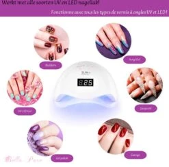 Bella Pure 48W Nageldroger - Vinger- En Teennagels - Bewegingssensor En Timer - 24 LED's -Cosmeticawinkel 1200x1183 6