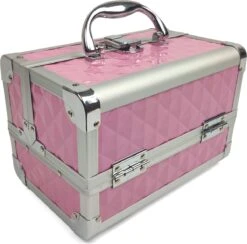 Make Up Koffer Meisjes En Dames Roze - Make Up Organizer Met Spiegel - Cosmetica Koffer - Beautycase Koffer -Cosmeticawinkel 1200x1183 7