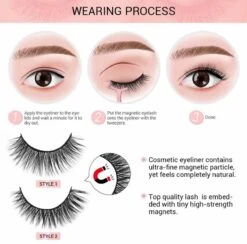 Nepwimers Zonder Lijm | Magnetische Wimpers | Eyeliners | Diamond Wimpers | Pincet | Wimperset | Model Diamond | Fake Lashes | M5 Lashes Diamond Set | Herbruikbare Wimpers | 3D Wimpers | Kit | Waterbestendig | Natuurlijke Wimpers | Waterproof -Cosmeticawinkel 1200x1185 2