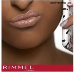 Rimmel London Provocalips Kiss Proof 16 Hr Liquid Lip - 700 Skinny Dipping - 7 Ml - Nude -Cosmeticawinkel 1200x1186 1