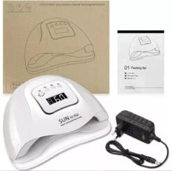 Merkloos Professionele UV Nagellamp Voor Gel Nagellak - Sun X5 Plus 80W 36 Leds - Geschikt Gellak - Gel Nagellak Droger -Cosmeticawinkel 1200x1188 2