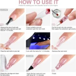 Polygel- 6 KLEUREN SET - 15 ML - Polygel Kit - Polygel Nagels - Polygel Kleuren -Cosmeticawinkel 1200x1190 7