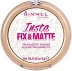 Rimmel London Insta Fix & Matte Make-uppoeder - 01 Clear 39 Rimmel London Insta Fix & Matte Make-uppoeder - 01 Clear -Cosmeticawinkel 1200x1191 1
