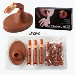 Nail Trainer - Oefenvinger Voor Nagels - Oefenhand - Oefen Vinger - Nageldisplay - Oefen Hand - Acrylnagels Starterspack - Oefen Hand Voor Nagels - Nailtrainer - Beginners Set -Cosmeticawinkel 1200x1192 3