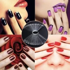 GUAPÀ Kleuren Waaier - Nagel Display Transparant - 50 Stuks - High Quality Color Ring -Cosmeticawinkel 1200x1193 2