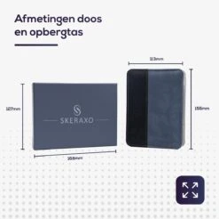 Skeraxo 8-delige Luxe Verschillende Tools - Professioneel Manicure Set & Pedicureset Met Nagelvijl & Nageltang – Behandeling Nagels En Huid -Cosmeticawinkel 1200x1197 25