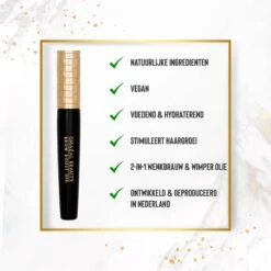 Ghazal Beauty Wenkbrauw- En Wimperserum - Brow En Lash Serum - Natuurlijke Oliën - Hydraterend 10 Ghazal Beauty Wenkbrauw- En Wimperserum - Brow En Lash Serum - Natuurlijke Oliën - Hydraterend -Cosmeticawinkel 1200x1198 26