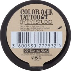 Maybelline Color Tattoo 24H - 5 Eternal Gold - Goud - Oogschaduw -Cosmeticawinkel 1200x1198 27