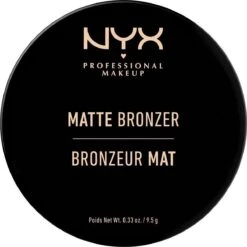 NYX Professional Makeup Matte Bronzer - Light MBB01 - Bronzer - 9,5 Gr -Cosmeticawinkel 1200x1198 4