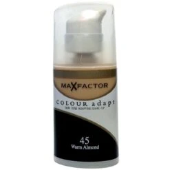 Max Factor Colour Adapt Foundation - 45 Warm Almond -Cosmeticawinkel 1200x1200 10