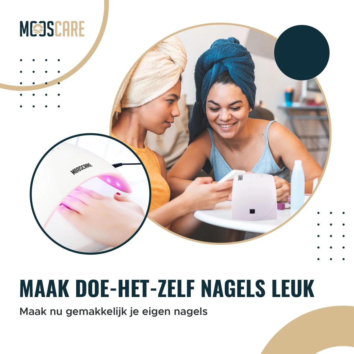 MOOSCARE 36 Watt LED Lamp Voor Gellak Nagels – Nageldroger – Gellak Lamp - UV Lamp Gelnagels - Nail Art Nagellamp - Gel Nagellak Nageldroger 5 MOOSCARE 36 Watt LED Lamp Voor Gellak Nagels – Nageldroger – Gellak Lamp - UV Lamp Gelnagels - Nail Art Nagellamp - Gel Nagellak Nageldroger - Afbeelding 5