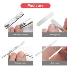 Luxe Manicure En Pedicure Set - Nagelverzorging - Nail Art - 18 Delig - Zwart 11 Luxe Manicure En Pedicure Set - Nagelverzorging - Nail Art - 18 Delig - Zwart -Cosmeticawinkel 1200x1200 1010