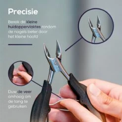 Skeraxo® Professionele Pedicureset Nageltang Kalknagel - Met Nagelvijl & Vuil Verwijderaar - Nagelschaar Voor Harde Teennagels – Nagelknipper Ingegroeide Teennagel - Inclusief Teennagel Correctors -Cosmeticawinkel 1200x1200 1019