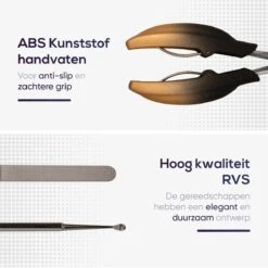 Skeraxo® Professionele Pedicureset Nageltang Kalknagel - Met Nagelvijl & Vuil Verwijderaar - Nagelschaar Voor Harde Teennagels – Nagelknipper Ingegroeide Teennagel - Inclusief Teennagel Correctors -Cosmeticawinkel 1200x1200 1022