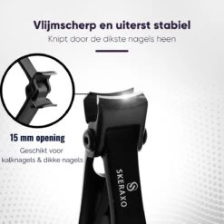 Skeraxo Nagelknipper Tegen Kalknagels – Nagelset Met Nagelvijl – Nageltang - Teennagelknipper 14 Skeraxo Nagelknipper Tegen Kalknagels – Nagelset Met Nagelvijl – Nageltang - Teennagelknipper -Cosmeticawinkel 1200x1200 1040