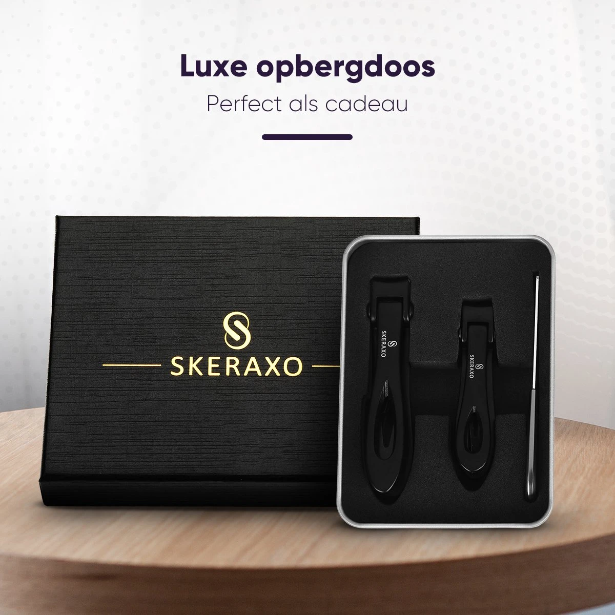 Skeraxo Nagelknipper Tegen Kalknagels – Nagelset Met Nagelvijl – Nageltang - Teennagelknipper 8 Skeraxo Nagelknipper Tegen Kalknagels – Nagelset Met Nagelvijl – Nageltang - Teennagelknipper - Afbeelding 8