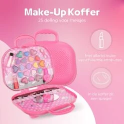 Make Up Koffer 25 Delig - Roze - Make Up Koffer Met Inhoud - Make Up Koffer Meisjes - Make Up Koffer Kinderen - Make Up Set Voor Meisjes 12 Make Up Koffer 25 Delig - Roze - Make Up Koffer Met Inhoud - Make Up Koffer Meisjes - Make Up Koffer Kinderen - Make Up Set Voor Meisjes -Cosmeticawinkel 1200x1200 1093