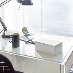 Yamazaki Bakje Voor Vochtige Doekjes - Wit - Met Deksel -Cosmeticawinkel 1200x1200 1125