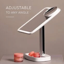 LED Make-up Spiegel Met 3 Lichtinstellingen En 15x Vergrotingsspiegel - Kies Tussen Natuurlijk Daglicht, Zacht Wit Of Neutraal Wit Licht (Aura) -Cosmeticawinkel 1200x1200 1150