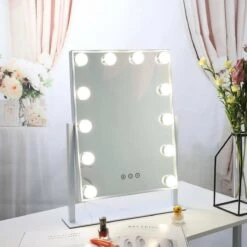 Bright Beauty Vanity Make Up Spiegel Met Verlichting - Wit - Dimbaar Met Drie Lichtstanden -Cosmeticawinkel 1200x1200 1187