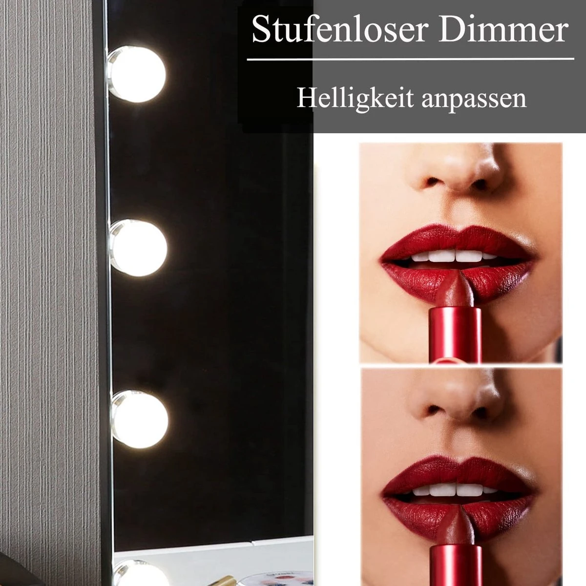 Merkloos Luxe Make Up Spiegel – Make Up Mirror – Kaptafel – Vrouwen Accessiores Cadeau 2 Merkloos Luxe Make Up Spiegel – Make Up Mirror – Kaptafel – Vrouwen Accessiores Cadeau - Afbeelding 2