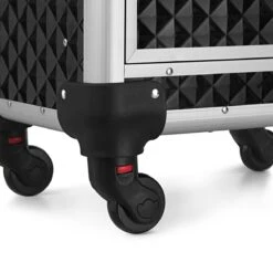 Songmics Kapperskoffer - Cosmetica Trolley - Cosmetica Koffer - Make-up Koffer - Visagie Koffer - Make Up Trolley - Op Wielen - Zwart -Cosmeticawinkel 1200x1200 1274