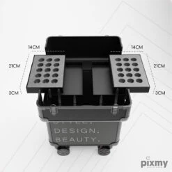 PIXMY® - MT130-S - Make Up Koffer - Cosmetica Koffer - DESIGN 14 PIXMY® - MT130-S - Make Up Koffer - Cosmetica Koffer - DESIGN -Cosmeticawinkel 1200x1200 1291