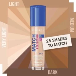 Rimmel London Match Perfection Foundation 090 Porcelain 14 Rimmel London Match Perfection Foundation 090 Porcelain -Cosmeticawinkel 1200x1200 174