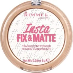 Rimmel London Insta Fix & Matte Make-uppoeder - 01 Clear 30 Rimmel London Insta Fix & Matte Make-uppoeder - 01 Clear -Cosmeticawinkel 1200x1200 212
