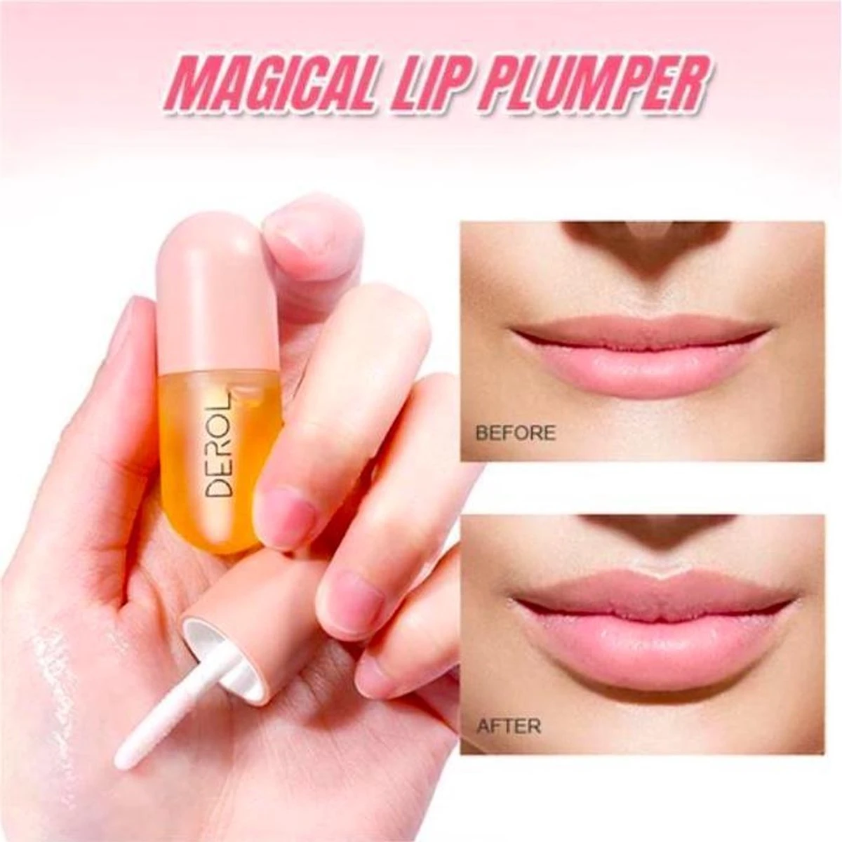 Natuurlijke Lip Plumper | Plumping | Vollere Lippen In 2 Min | Lip Vergroter| Lip Maximizer | Gember Extract & Vitamine E 8 Natuurlijke Lip Plumper | Plumping | Vollere Lippen In 2 Min | Lip Vergroter| Lip Maximizer | Gember Extract & Vitamine E - Afbeelding 8