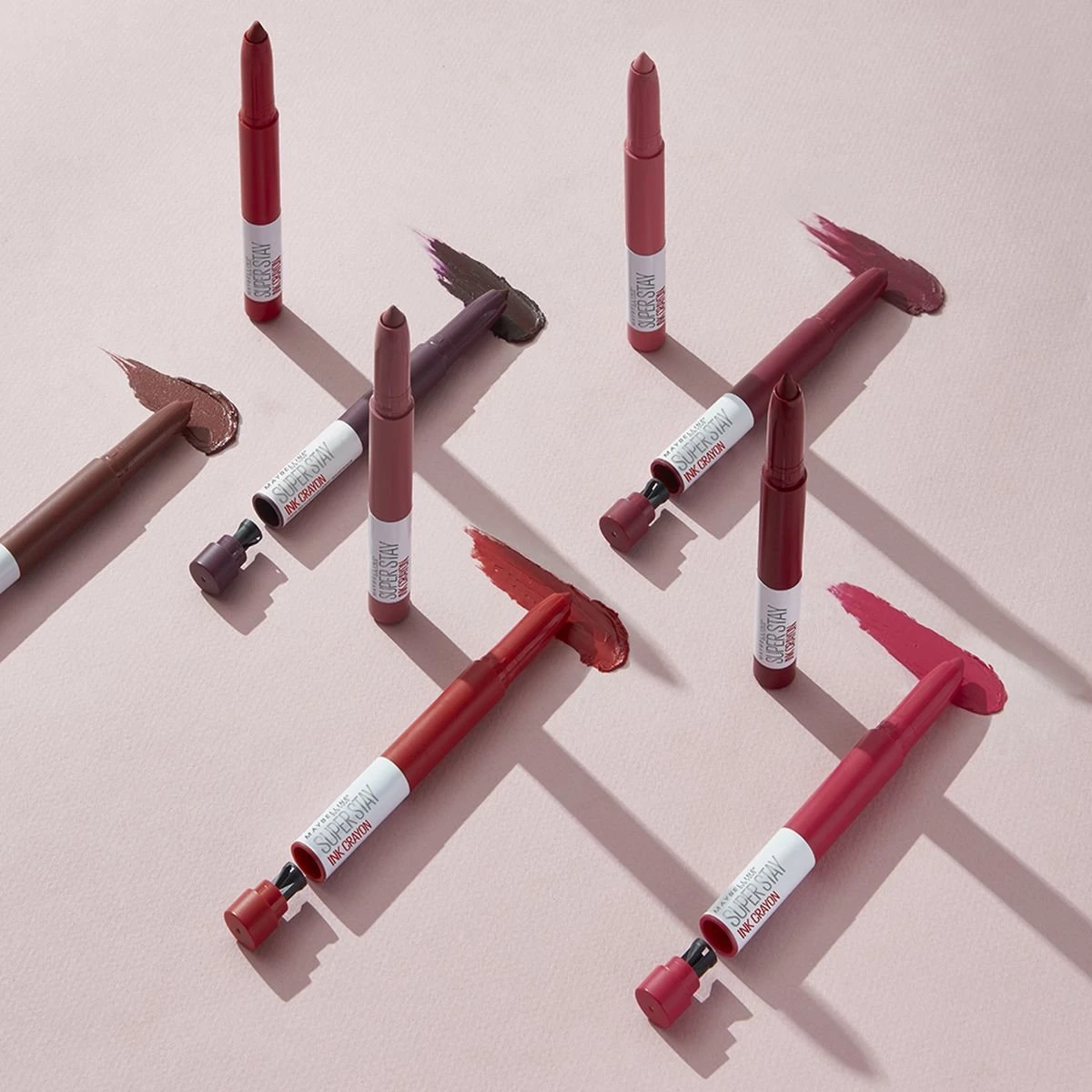 Maybelline SuperStay Ink Crayon Matte Lippenstift - 15 Lead The Way 8 Maybelline SuperStay Ink Crayon Matte Lippenstift - 15 Lead The Way - Afbeelding 8