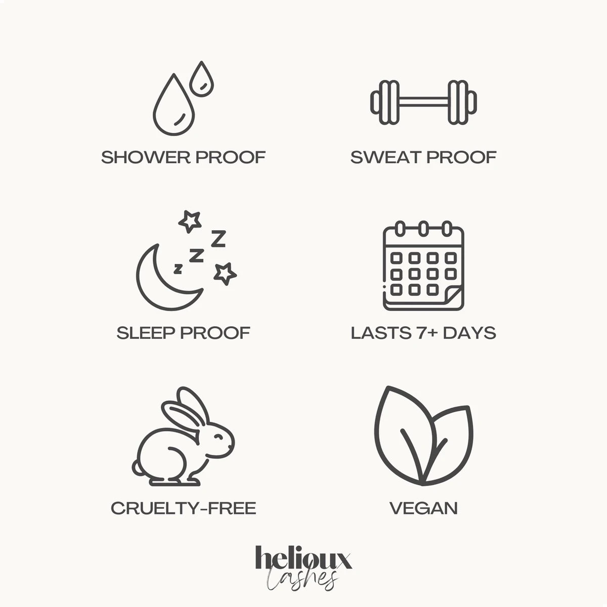 Helioux® - Quicklashes Nepwimpers - DIY Wimpersextensions Voor Thuis - 12mm - Blijven 5+ Dagen Zitten - Complete Set Incl. Wimpers, Lijm, Remover, Pincet - Herbruikbaar - Falscara 3 Helioux® - Quicklashes Nepwimpers - DIY Wimpersextensions Voor Thuis - 12mm - Blijven 5+ Dagen Zitten - Complete Set Incl. Wimpers, Lijm, Remover, Pincet - Herbruikbaar - Falscara - Afbeelding 3