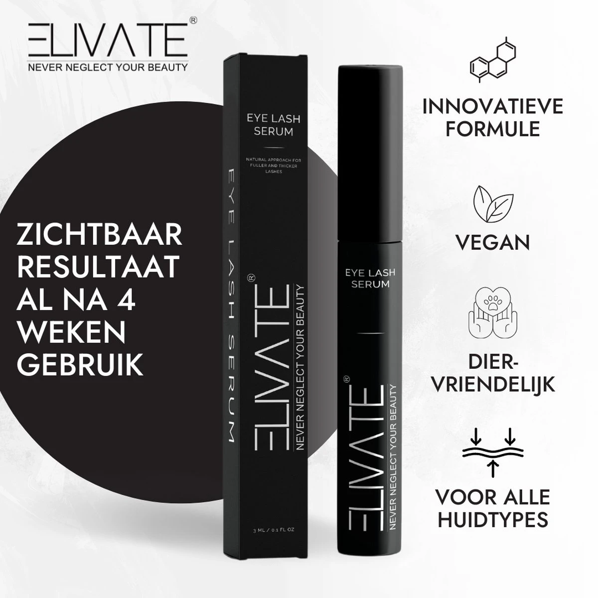 Elivate® Wimperserum 3ml 6 Elivate® Wimperserum 3ml - Afbeelding 6