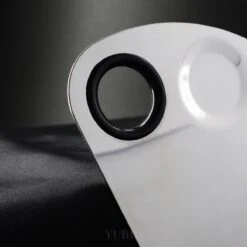 YUBBI™ Professioneel Mixing Palette - Inclusief Spatula - Voor Make Up - Nail Art - Nagellak - Gellak - RVS - Zilver -Cosmeticawinkel 1200x1200 740