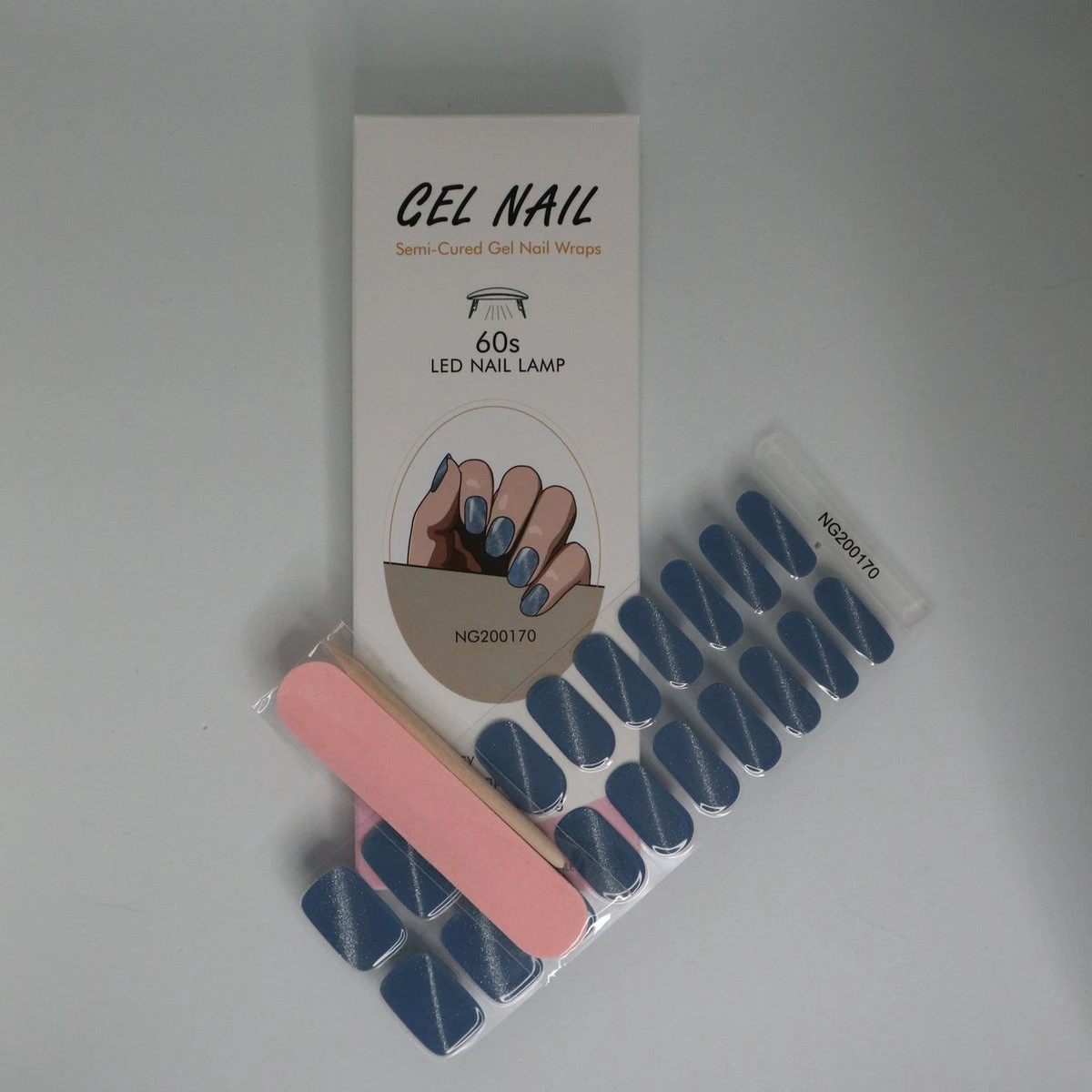 YellowSnails - Gel Nagel Wraps - Glitter Blue - Gel Nagel Stickers - Gel Nagel Folie - Gel Nail Wraps - Gel Nail Stickers - Nail Art - Nail Foil 1 YellowSnails - Gel Nagel Wraps - Glitter Blue - Gel Nagel Stickers - Gel Nagel Folie - Gel Nail Wraps - Gel Nail Stickers - Nail Art - Nail Foil