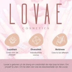 Lovae Cosmetics Gellak - 6-delige Set - Gel Nagellak - Dark Nude - Gellac - 8ML -Cosmeticawinkel 1200x1200 842