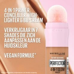 Maybelline Instant Anti-Age Perfector 4-in-1 Glow Light - Primer, Concealer, Highlighter En BB-Cream In één - 20 Ml -Cosmeticawinkel 1200x1200 85