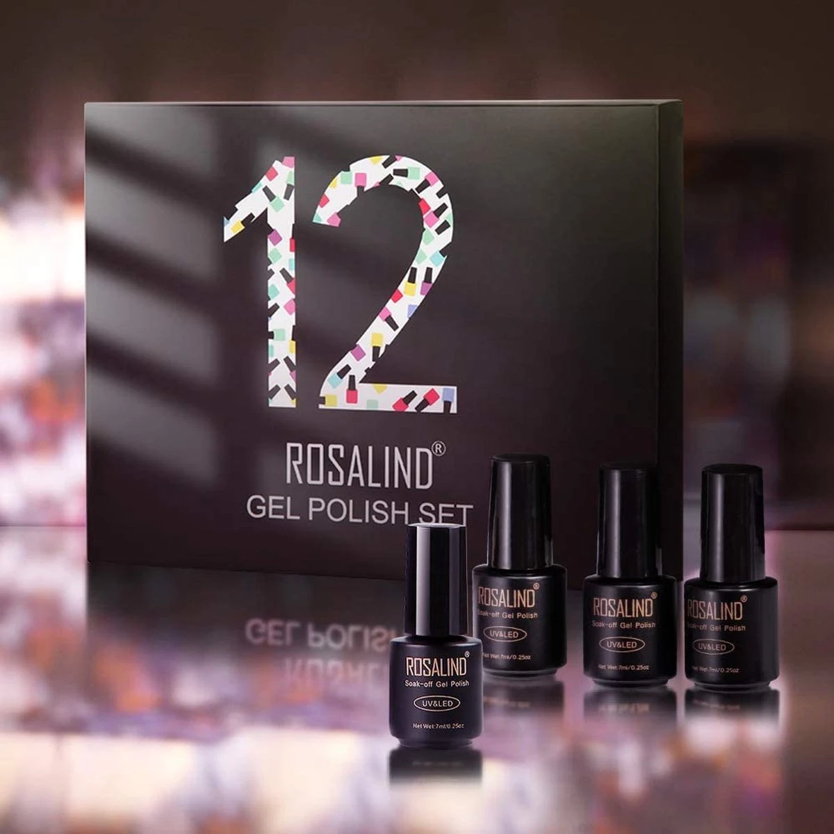 Merkloos Gel Polish Set 14P - Voor Manicure - 12 Stuks - Uv Kleuren, Kleurcode 12-11 - Gel Nagellak Semi Permanente Hybrid - Nail Art Gel Lak Set & Kits RATC12-11 3 Merkloos Gel Polish Set 14P - Voor Manicure - 12 Stuks - Uv Kleuren, Kleurcode 12-11 - Gel Nagellak Semi Permanente Hybrid - Nail Art Gel Lak Set & Kits RATC12-11 - Afbeelding 3