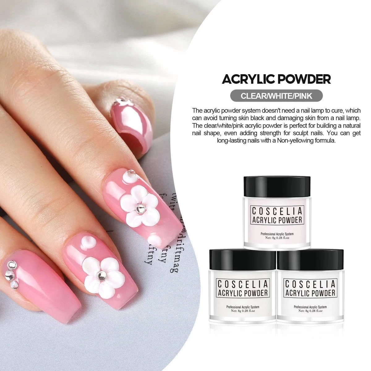 Polygel- Polygel Starter Set Professional - Polygel Nagels- Pakket Omvat 1x80W Nagel Droger Lamp 4 X Poly Gel 1 X Top Coat 1 X Base Coat 3 X UV Gel 3 X Acryl Poeder 1 X Mini Nail Boor Machine 1 X Gradient Crystal Nail Borstel 1x20Pcs Nail 4 Polygel- Polygel Starter Set Professional - Polygel Nagels- Pakket Omvat 1x80W Nagel Droger Lamp 4 X Poly Gel 1 X Top Coat 1 X Base Coat 3 X UV Gel 3 X Acryl Poeder 1 X Mini Nail Boor Machine 1 X Gradient Crystal Nail Borstel 1x20Pcs Nail - Afbeelding 4