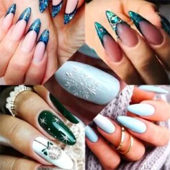 Elvi Polygel Starterskit -Complete Set Inc. USB UV/Led Mini Lamp-6x15g Polygel Kleuren Blauw - Nagelverlenging Polyacryl UV Nagellak-Quick Extension Temperature Color Changing Gel Blue Green -Cosmeticawinkel 1200x1200 890