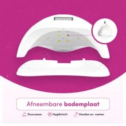 TheBeautyWay Nageldroger - Voor Gelnagels - Geschikt Voor Elke Nagel Gellak - 24 LEDs 10 TheBeautyWay Nageldroger - Voor Gelnagels - Geschikt Voor Elke Nagel Gellak - 24 LEDs -Cosmeticawinkel 1200x1200 968