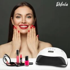 Rebela | Nageldroger | Gelnagels | GEL UV LED Nail Lamp 168w | UV Lamp Gelnagels | Led Nagellamp | Nageldroger | Wit -Cosmeticawinkel 1200x1200 982