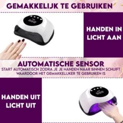 Maxi Nageldroger Pro - 168W - Uv Lamp - Nageldroger Lamp - Nageldroger Voor Gelnagels - Geschikt Voor Elke Nagel Gellak -Cosmeticawinkel 1200x1200 997