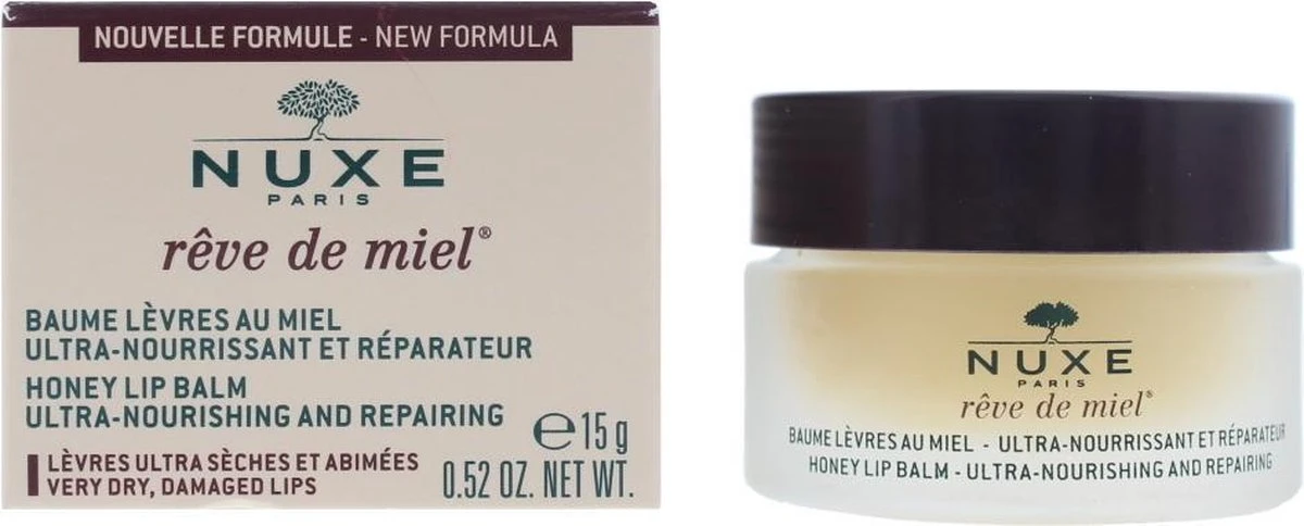Nuxe Rêve De Miel Ultra-Nourishing And Repairing Lippenbalsem - 15 Ml 7 Nuxe Rêve De Miel Ultra-Nourishing And Repairing Lippenbalsem - 15 Ml - Afbeelding 7