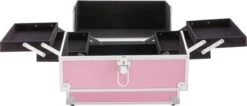 AREBOS Cosmeticakoffer Beauty Case Multikoffer 15 L Roze -Cosmeticawinkel 1200x517