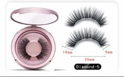 Nepwimers Zonder Lijm | Magnetische Wimpers | Eyeliners | Diamond Wimpers | Pincet | Wimperset | Model Diamond | Fake Lashes | M5 Lashes Diamond Set | Herbruikbare Wimpers | 3D Wimpers | Kit | Waterbestendig | Natuurlijke Wimpers | Waterproof -Cosmeticawinkel 1200x753
