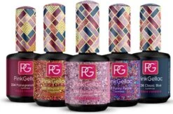 Pink Gellac - Color Box Luminous - Gellak - Set Van 3 Glitter En 2 Effen Kleuren 6 Pink Gellac - Color Box Luminous - Gellak - Set Van 3 Glitter En 2 Effen Kleuren -Cosmeticawinkel 1200x793 1